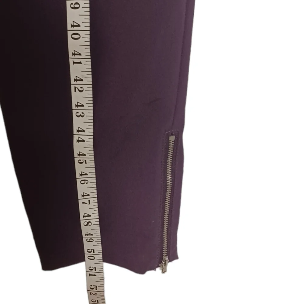 RACHEL RACHEL ROY Purple Strapless Sweetheart Neckline Jumpsuit 6 (Small) - Picture 8 of 10